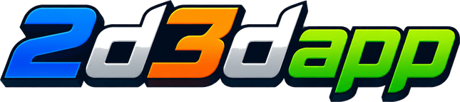 2d3dapp Logo